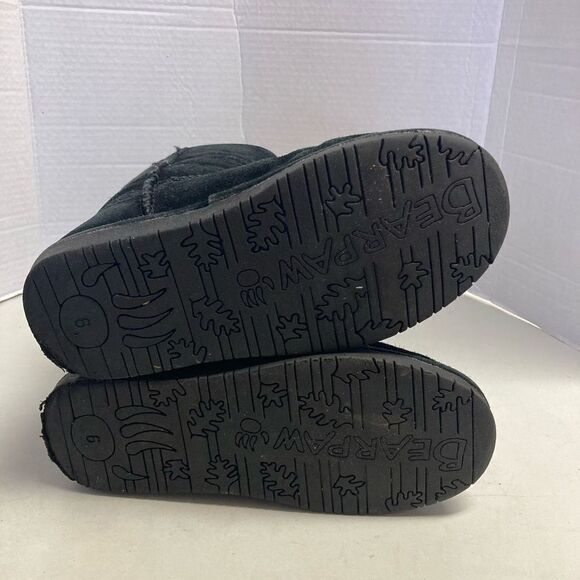 BEARPAWS Women’s Black Suede Boots Size 6‎ - Picture 10 of 11